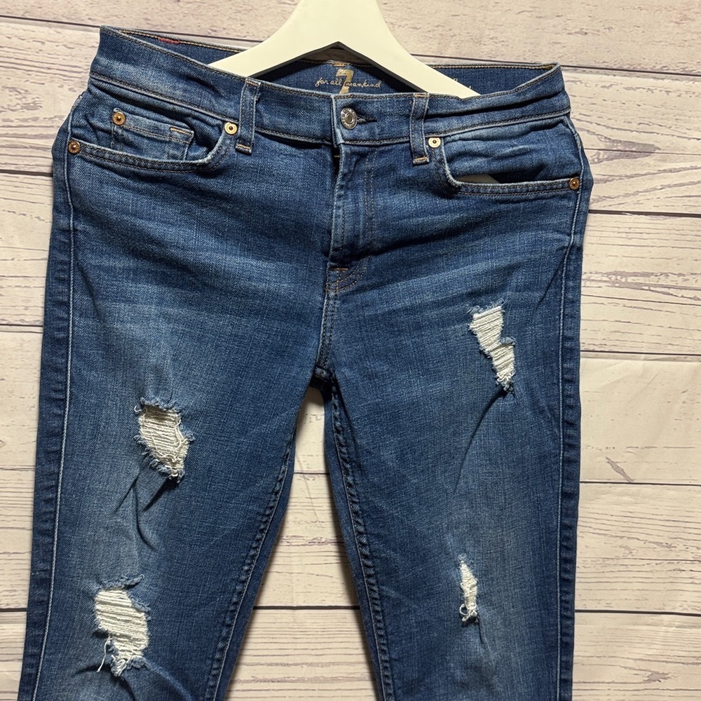 7 for all mankind roxanne ankle jeans - Picture 2 of 9